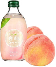 Załaduj obraz do przeglądarki galerii, TOMOMASU White Peach Soda (lemoniada o smaku białej brzoskwini) 300 ml