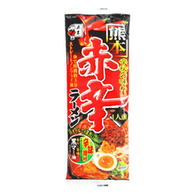 Load image into Gallery viewer, Kumamoto Akakara Ramen Tonkotsu (Błyskawiczny ramen z octową zupą z kości wieprzowych)103g
