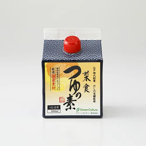 Wegański skoncentrowany bulion „Tsuyu no Moto” Green Culture 500ml
