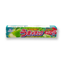 Load image into Gallery viewer, Morinaga Umai-Chew Ao ringo Aji 12p (cukierki do żucia o smaku zielonego jabłka) 55g
