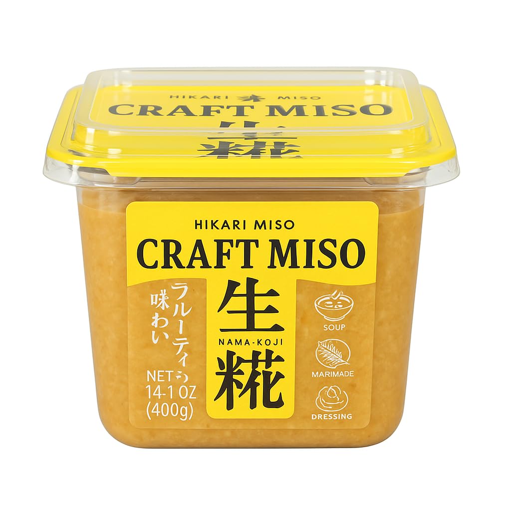 Hikarimiso Craft Miso Nama-Koji 400g