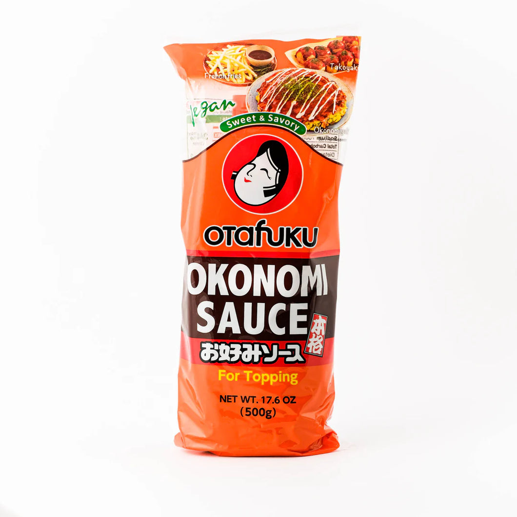 Sos do Okomiyaki Wegański „Okonomi Sauce Vegan” OTAFUKU 500g