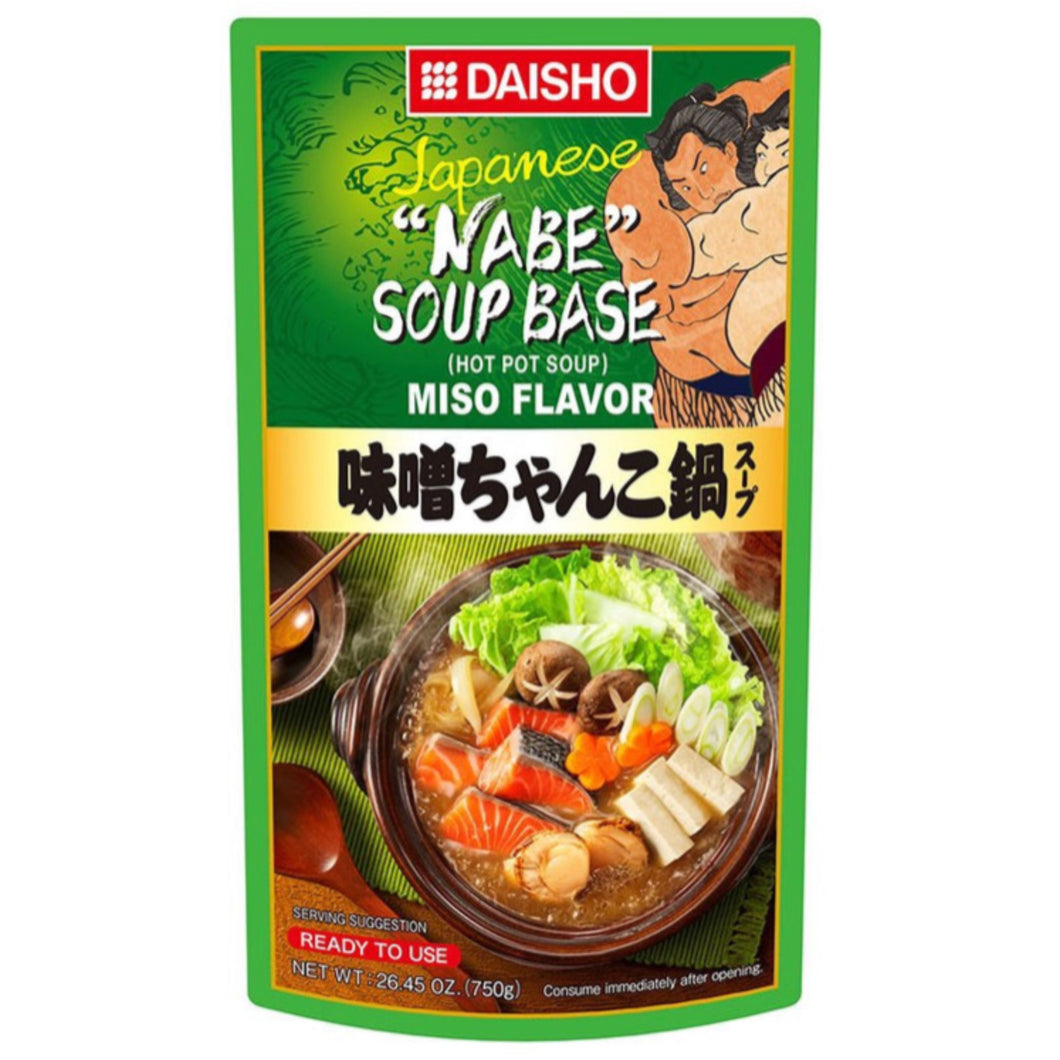 Daisho Nabe Soup Base Miso Flavor (Bulion do zupy nabe o smaku miso) 750 ml