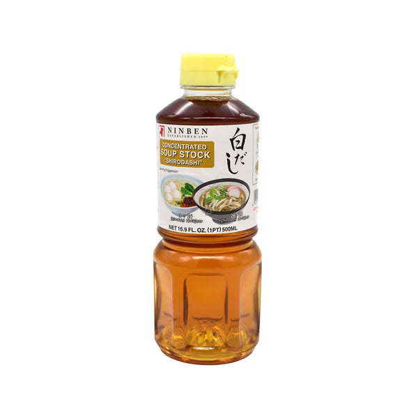Ninben Shirodashi (Koncentrowany japoński jasny bulion dashi) 500ml