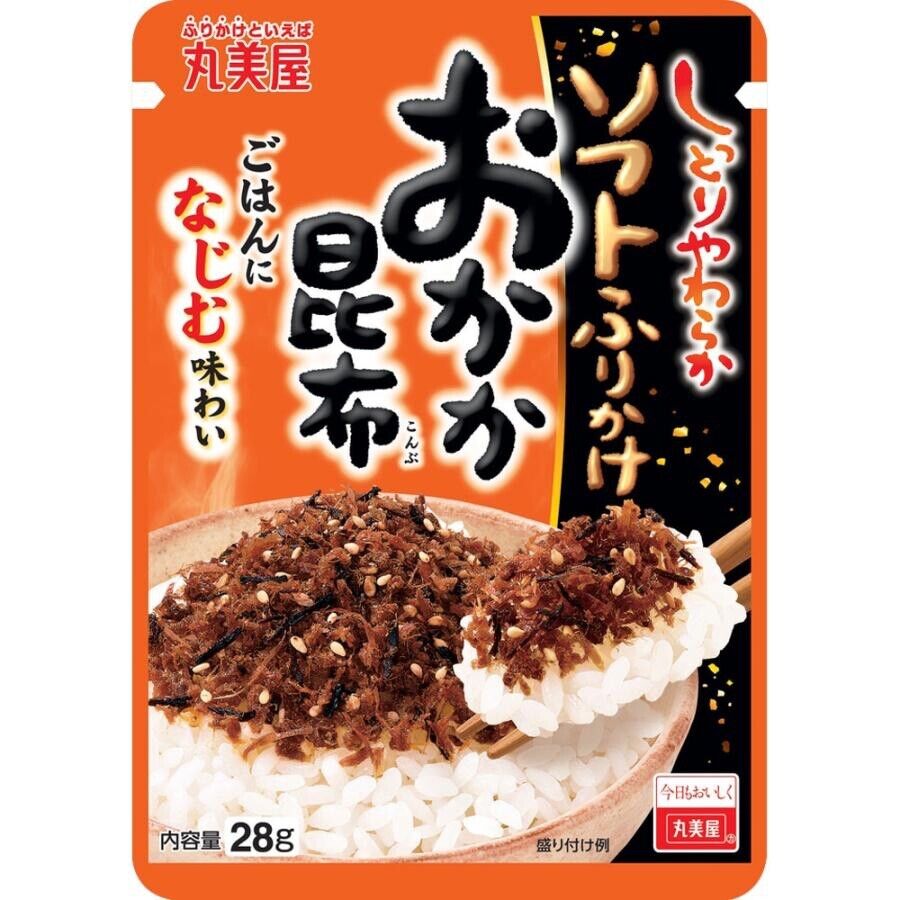 Marumiya Okaka Kombu Furikake (posypka do ryżu o smaku płatków bonito oraz wodorostów kombu) 28g