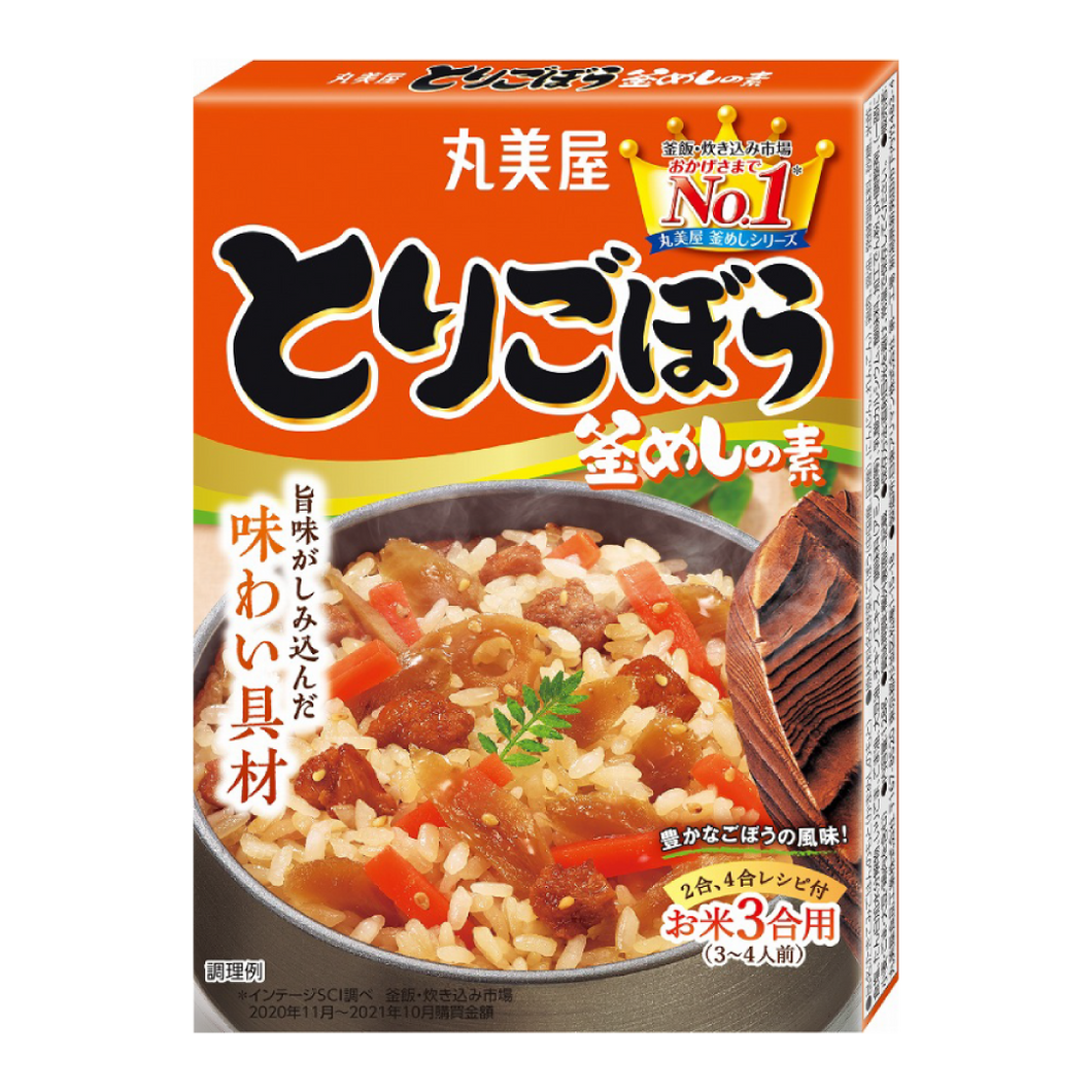 TORI GOBO KAMAMESHI NO MOTO（Mieszane składniki ryżu）128g