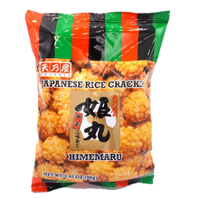 Załaduj obraz do przeglądarki galerii, Himemaru (Smażone krakersy ryżowe o smaku sosu sojowego)  98g
