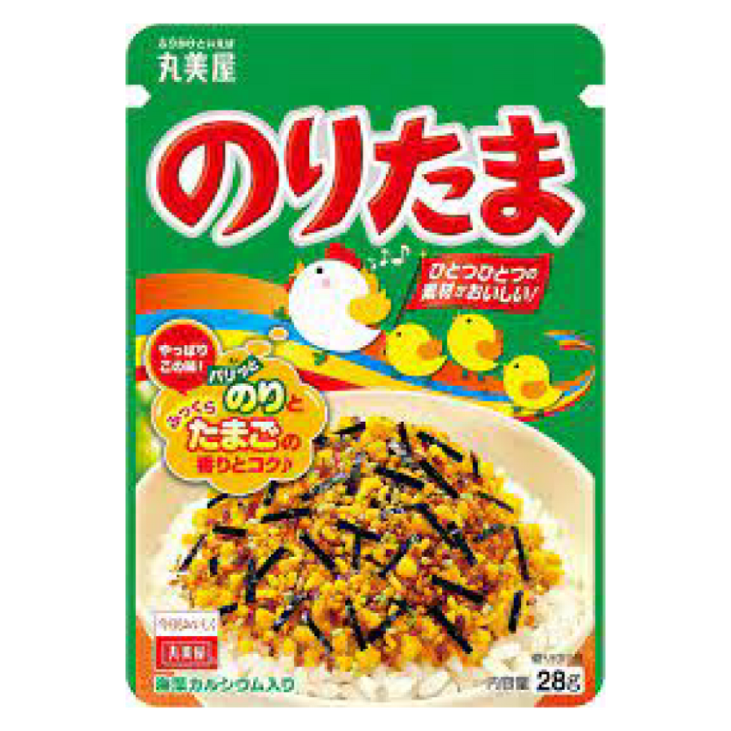 Marumiya Noritama Furikake (Przyprawa do ryżu z jajkiem i wodorostami Nori) 28g